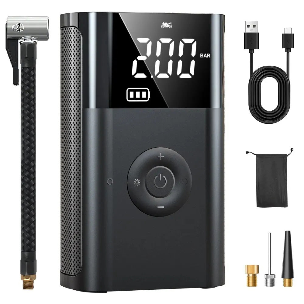 Gonfleur Pneu Voiture Portable Sans Fil