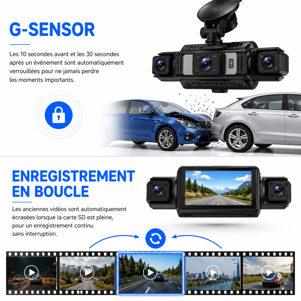 Guide de rétroviseur tactile
